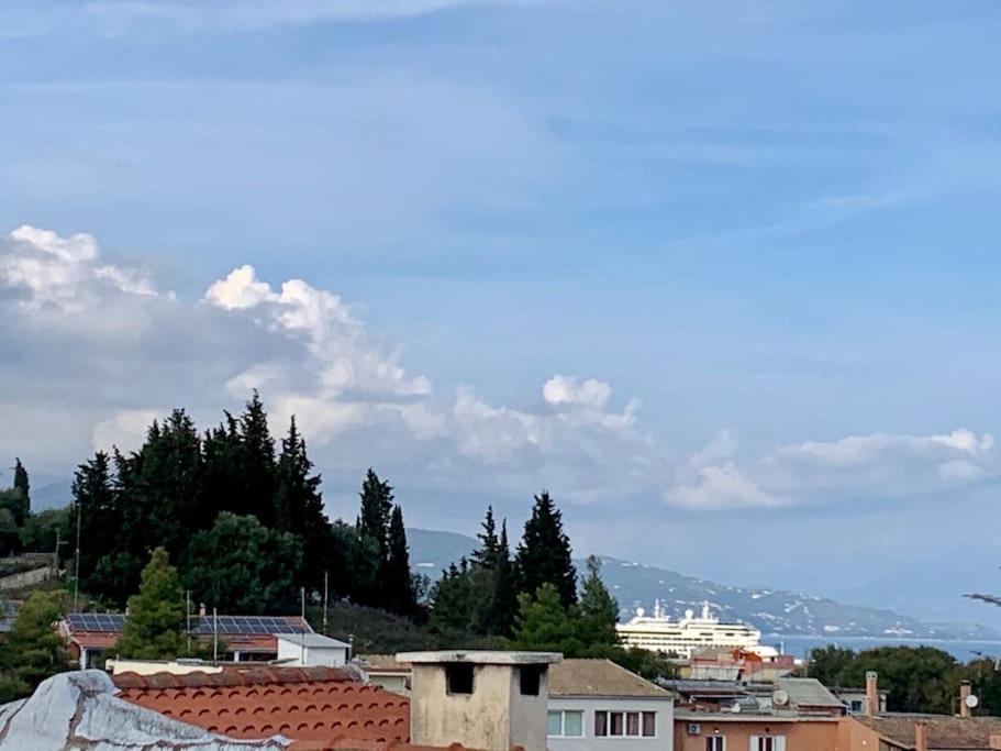 Apartament Panoramic Penthouse Corfu Town With Amazing Views Zewnętrze zdjęcie